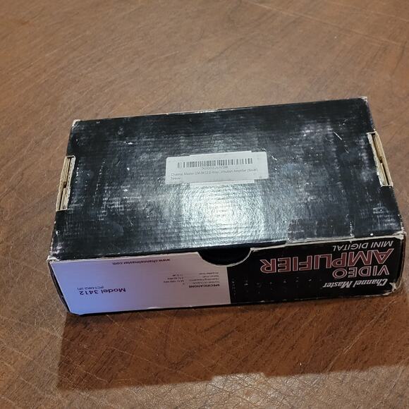 Channel Master Video Amplifier 2 Way Mini Digital  Model CM-3412, - Picture 5 of 13